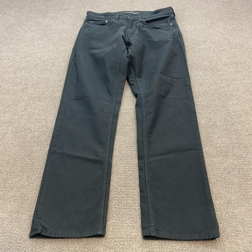 Rodd & Gunn Jeans Mens 30x30 Gray Dark Wash Straight Fit Stretch Denim Pants